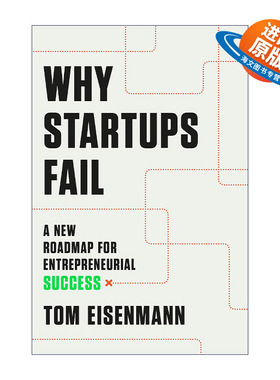英文原版 Why Startups Fail 为什么会创业失败 成功创业的新路线图 精装 Tom Eisenmann 英文版 进口英语原版书籍