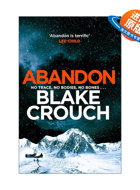 英文原版 Abandon 遗弃 惊悚悬疑推理小说 人生复本作者布莱克·克劳奇 Crouch Blake 英文版 进口英语原版书籍