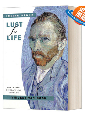 英文原版 Lust For Life 对生活的渴望 梵高传 Irving Stone 英文版 进口英语原版书籍