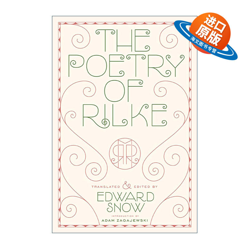 英文原版 The Poetry of Rilke 里尔克诗歌 英文版 进口英语原版书籍