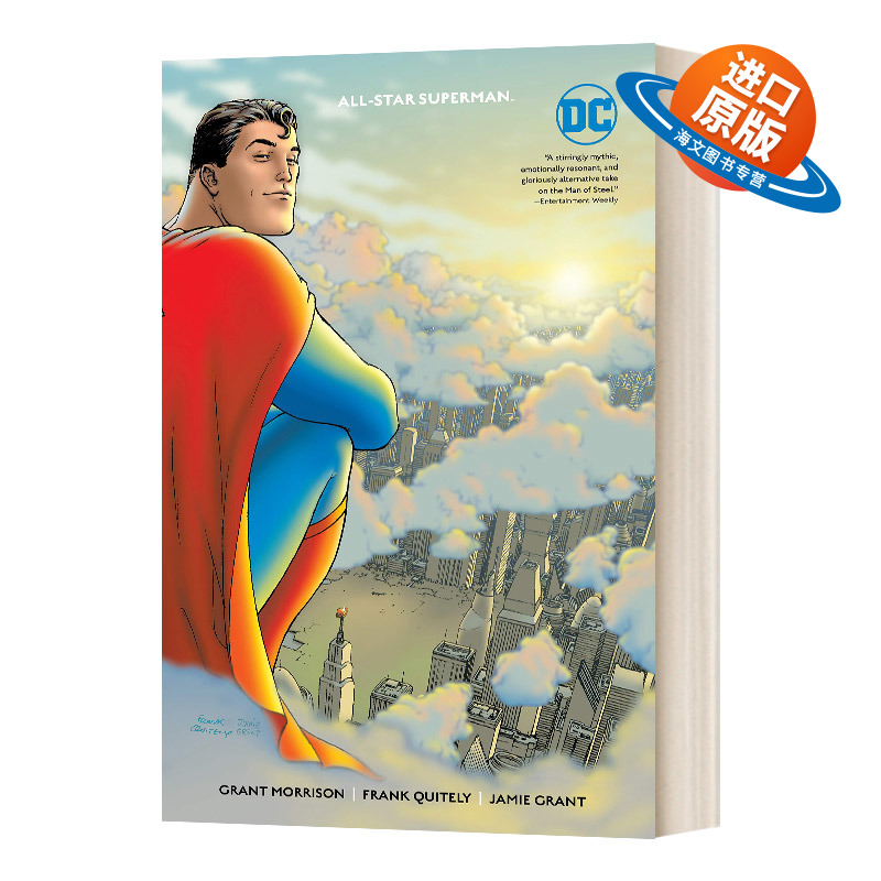 英文原版 All-Star Superman DC 黑标系列 全明星超人 钢铁侠 英文版 进口英语原版书籍