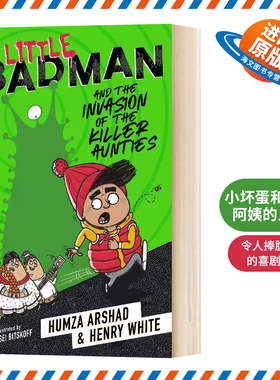 英文原版 Little Badman and the Invasion of the Killer Aunties 小坏蛋和杀手阿姨的入侵 英文版