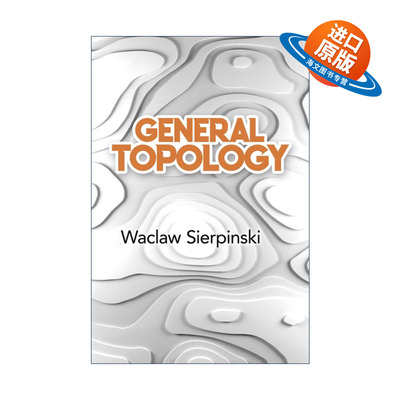 英文原版 General Topology 一般拓扑学 波兰数学家Waclaw Sierpinski谢尔宾斯基 英文版 进口英语原版书籍
