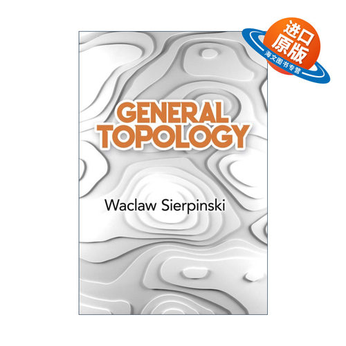 英文原版 General Topology 一般拓扑学 波兰数学家Waclaw Sierpinski谢尔宾斯基 英文版 进口英语原版书籍