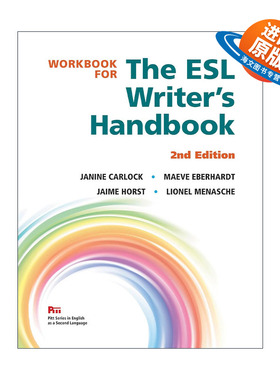 英文原版 Workbook for The ESL Writer's Handbook 英语作为二语写作指南第二版 配套练习簿 英文版 进口英语原版书籍