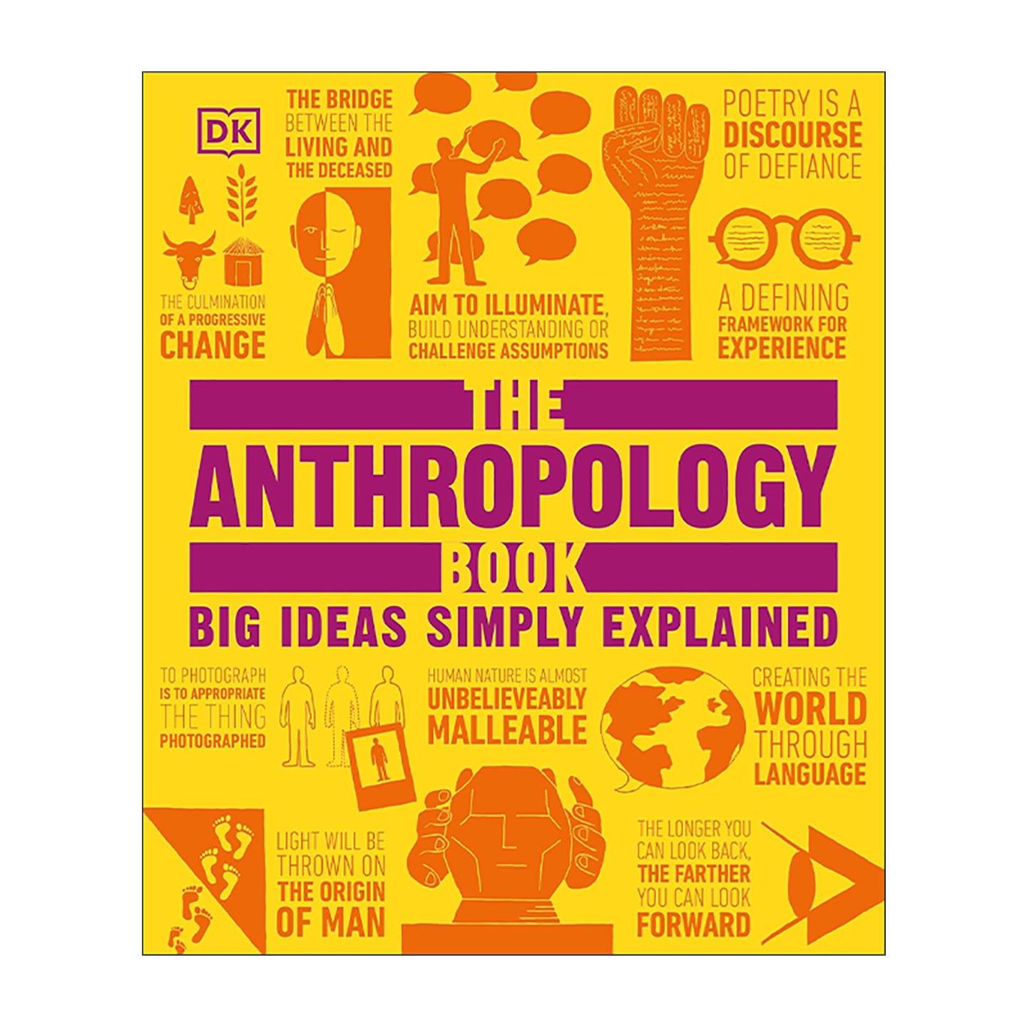 英文原版 The Anthropology Book DK思想百科丛书 人类学 Big Ideas系列 科普百科读物精装 英文版 进口英语原版书籍