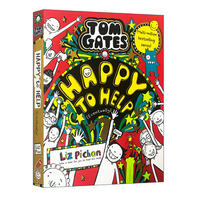 英文原版 Tom Gates 20 Happy to Help 涂鸦小天才汤姆盖茨系列 乐意帮忙 儿童幽默小说 英文版 进口英语原版书籍