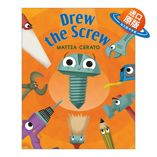 英文原版 Drew the Screw I Like to Read - Level E 拧螺丝 I Like to Read系列 企鹅兰登分级读物幼儿启蒙绘本 英文版 进口书
