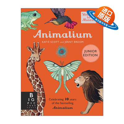 英文原版 Animalium Junior Edition 欢迎来到博物馆系列之动物博物馆 儿童版7-11岁 动物科普百科精装 英文版 进口英语原版书籍