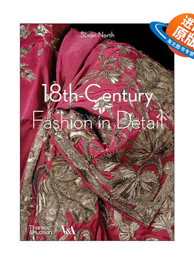 英文原版 18th-Century Fashion In Detail 18世纪的时尚细节宫廷服饰 英文版 进口英语原版书籍