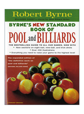 英文原版 Byrne's New Standard Book of Pool and Billiards 巴尼台球宝典 英文版 进口英语原版书籍