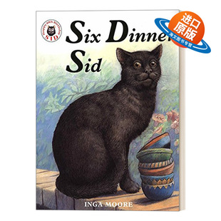 Sid 书籍 英文原版 Dinner 英文版 进口英语原版 猫 Six 吃六顿晚餐