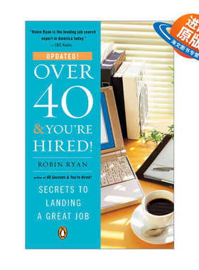 英文原版 Over 40 & You're Hired 年过40岁被录用 找好工作的秘诀 求职指南 Robin Ryan 英文版 进口英语原版书籍