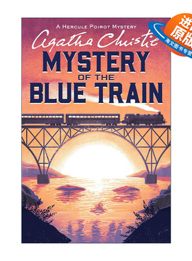 英文原版 The Mystery of the Blue Train The Official Authorized Edition 蓝色列车之谜 阿加莎侦探小说 波洛系列 英文版