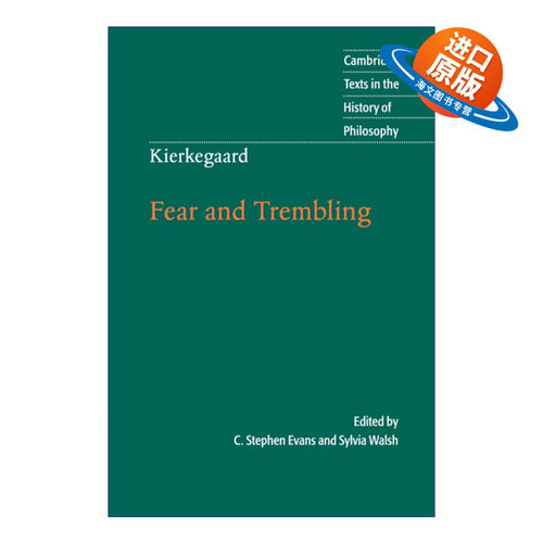 英文原版 Kierkegaard Fear and Trembling 克尔凯郭尔 恐惧与战栗 剑桥哲学史文本系列 英文版 进口英语原版书籍