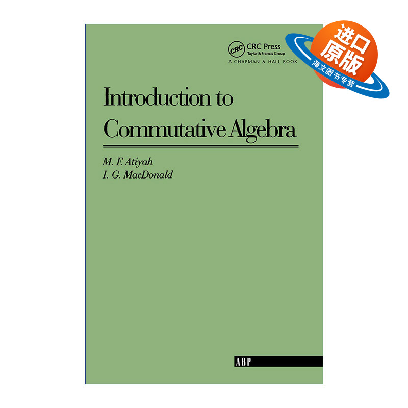 英文原版 Introduction To Commutative Algebra 英文版 进口英语原版书籍