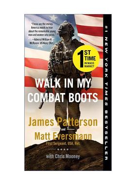 英文原版 Walk in My Combat Boots 穿着我的战斗靴 美国勇敢战士的真实故事 英文版 进口英语原版书籍