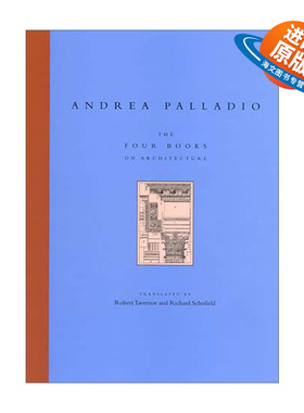 英文原版 The Four Books on Architecture The MIT Press 建筑四书 Andrea Palladio 英文版 进口英语原版书籍