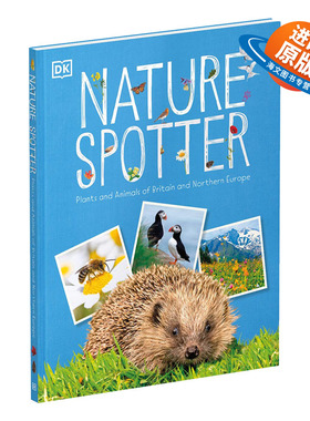 英文原版 精装 Nature Spotter 自然观察者 野生动物百科全书 儿童科普读物 英文版 进口英语原版书籍
