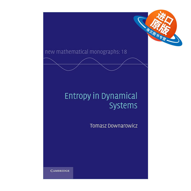 英文原版 Entropy in Dynamical Systems 动力系统中的熵 剑桥新数学专著系列 精装 英文版 进口英语原版书籍