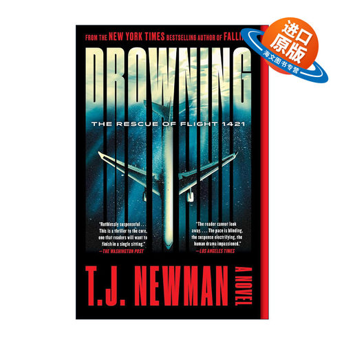 英文原版 Drowning 溺水 1421航班的救援 惊悚小说 英文版 进口英语原版书籍