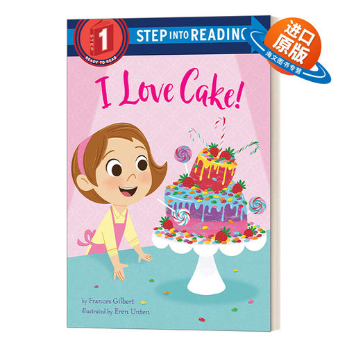 英文原版 Step into Reading 1 I Love Cake 我爱蛋糕 英文版 进口英语原版书籍