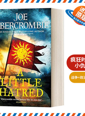 英文原版小说 The Age of Madness 1 A Little Hatred 疯狂时代1 小仇恨 英文版 进口英语原版书籍