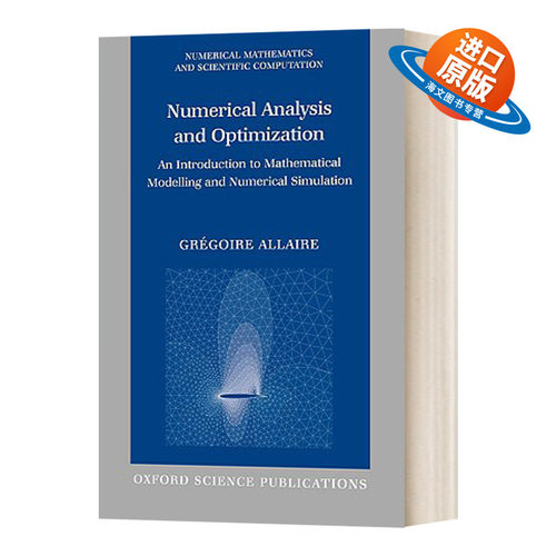 英文原版 Numerical Analysis and Optimization 数字分析与最优化 数学建模与数值模拟简介 英文版 进口英语原版书籍