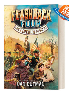 英文原版 Flashback Four 1 The Lincoln Project 林肯项目 英文版 进口英语原版书籍