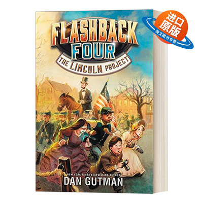 英文原版 Flashback Four 1 The Lincoln Project 林肯项目 英文版 进口英语原版书籍