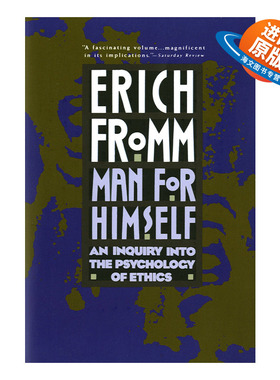 英文原版 Man for Himself 自我的追求 伦理学的心理学探究 英文版 进口英语原版书籍
