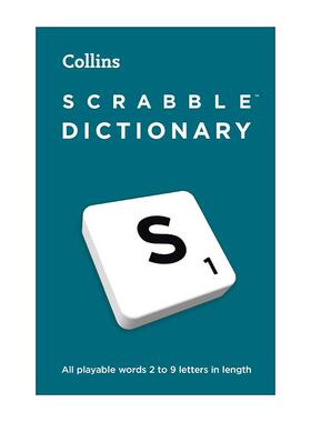 英文原版 Collins SCRABBLE? Dictionary 柯林斯拼字游戏官方词典 第七版 英文版 进口英语原版书籍