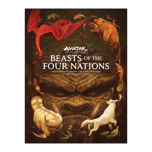 英文原版 Beasts of the Four Nations 降世神通 世界生物艺术设定集 最后的气宗 黑马漫画 精装收藏版 英文版 进口英语原版书籍
