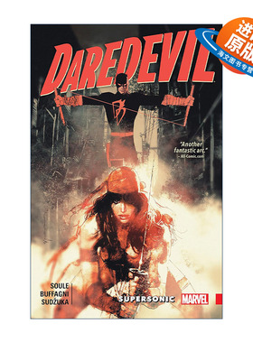 英文原版 Daredevil Back In Black Vol.2 Supersonic 超胆侠 回到黑暗 卷二 漫威漫画 Charles Soule 英文版进口英语原版书籍
