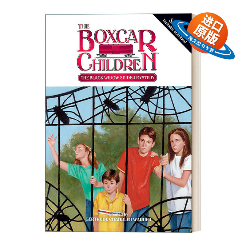 英文原版 The Boxcar Children Specials#21 The Black Widow Spider Mystery 棚车少年特辑#21黑寡妇蜘蛛之谜 英文版 进口英语书