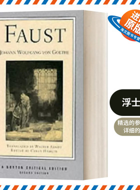 英文原版 Faust 浮士德 诺顿文学解读系列 Norton Critical Editions 英文版 进口英语原版书籍