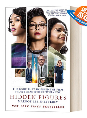 英文原版 Hidden Figures 隐藏人物 NASA无名英雄 电影封面版 美国大学新生书单 英文版 进口英语原版书籍