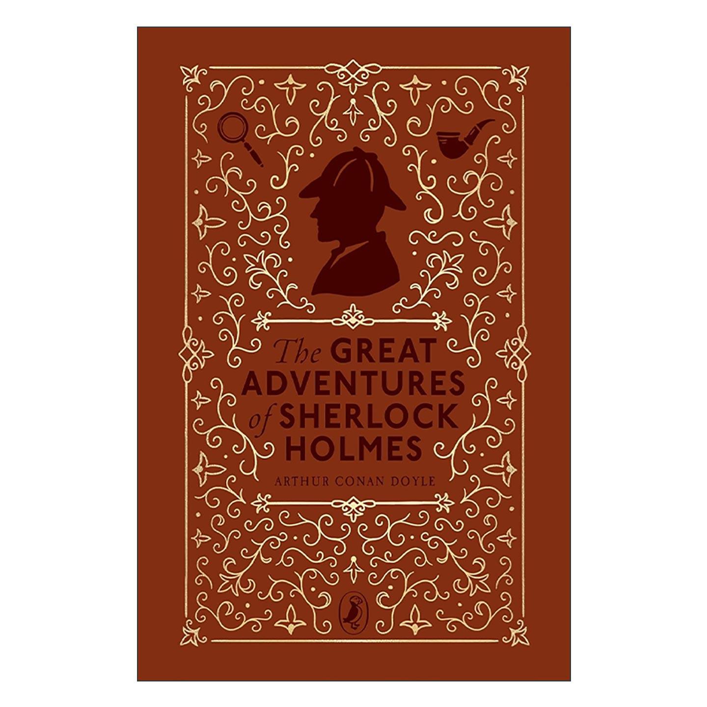英文原版 The Great Adventures of Sherlock Holmes 福尔摩斯探案集 Puffin Clothbound Classics 精装海雀布纹经典 英文版