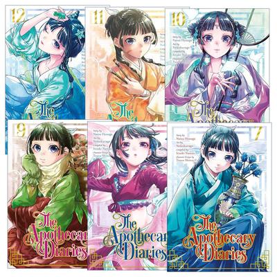 英文原版 The Apothecary Diaries (Manga) 药屋少女的呢喃系列7-12册 同名动漫漫画 日向夏 英文版 进口英语原版书籍