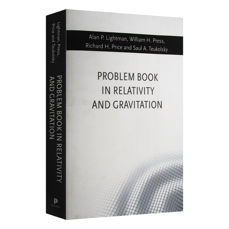 英文原版 Problem Book in Relativity and Gravitation相对论与万有引力问题书英文版进口英语原版书籍-封面