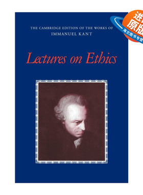 英文原版 Lectures on Ethics  剑桥版康德著作系列 伦理学讲义 英文版 进口英语原版书籍