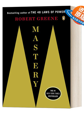 英文原版 Mastery 专精力 从直觉 兴趣到精通 Robert Greene罗伯特·格林 英文版 进口英语原版书籍