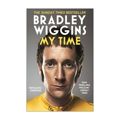 英文原版 Bradley Wiggins My Time 英国自行车传奇名将布拉德利·威金斯自传 英文版 进口英语原版书籍