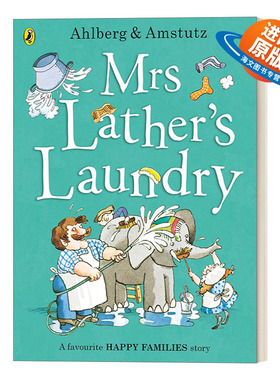 英文原版 Mrs Lather’s Laundry 洗衣工拉瑟夫人 成长没烦恼系列 英文版 进口英语原版书籍