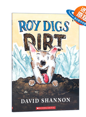 英文原版 Roy Digs Dirt 罗伊挖泥巴 绘本 亲子故事绘本儿童读物 英文版 进口英语原版书籍