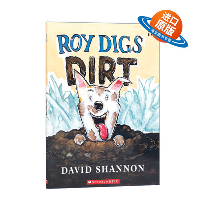 英文原版 Roy Digs Dirt 罗伊挖泥巴 绘本 亲子故事绘本儿童读物 英文版 进口英语原版书籍