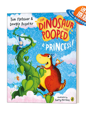 英文原版 The Dinosaur that Pooped a Princess 拉屎的恐龙系列 拯救公主 英文版 进口英语原版书籍