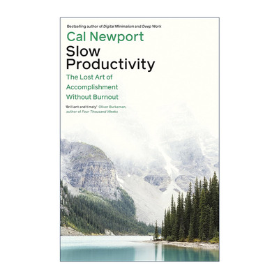 英文原版 Slow Productivity 慢效率的艺术 如何在不让自己倦怠的情况下取得成功 英文版 进口英语原版书籍