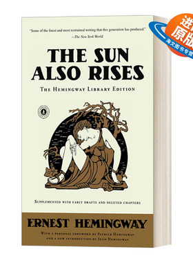 英文原版 The Sun Also Rises 海明威太阳照常升起 海明威 Hemingway Library Edition 英文版 进口英语原版书籍