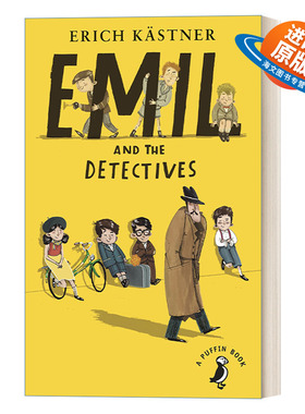 英文原版 Emil and the Detectives 埃米尔和小侦探 Puffin儿童经典系列 英文版 进口英语原版书籍